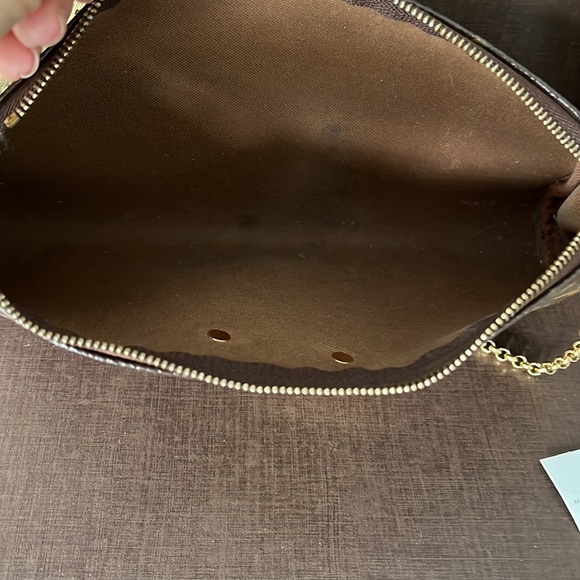 100% Authentic Louis Vuitton Eva Clutch/CrossBody bag - Picture 7 of 14
